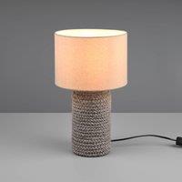 Reality Leuchten Mala ceramic table lamp, 22 cm