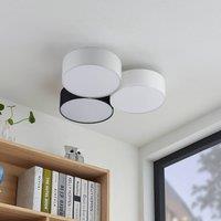 Lindby Janita LED ceiling lamp, 3-bulb, three-coloured
