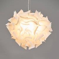 Slamp Veli - designer hanging light, 42 cm, opal