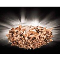 Slamp Veli designer ceiling light, 53 cm, copper