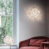 Slamp Veli Couture Medium ceiling lamp white 53cm