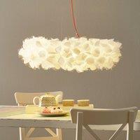 Slamp pendant light Clizia Mama Non Mama, 78cm, white/red