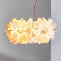 Slamp Clizia Mama Non Mama pendant light, 53cm, white/red