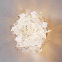 Slamp Clizia ceiling light, 32 cm, smoked