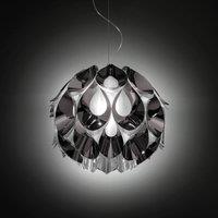 Slamp Flora M designer pendant light, pewter