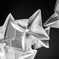 Slamp Hanami Suspension hanging light, clear cable