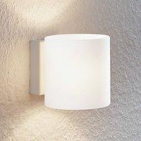 Lindby Nanda glass wall light, round