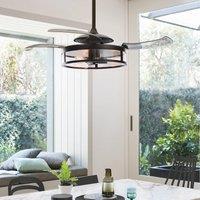 Beacon Lighting Beacon ceiling fan Fanaway Classic light black quiet