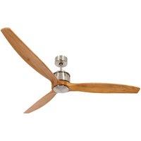 Beacon Lighting Beacon ceiling fan Airfusion Akmani, quiet, teak/chrome