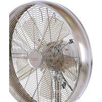 Beacon Lighting Beacon pedestal fan Breeze chrome-coloured, round base, quiet