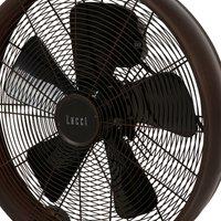 Beacon Lighting Beacon table fan Breeze bronze/walnut, 41 cm, quiet