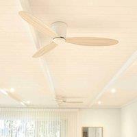 Beacon Lighting Beacon ceiling fan Airfusion Radar oak 132 cm quiet