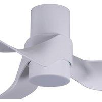 Beacon Lighting Beacon ceiling fan with light Nautica, white, quiet