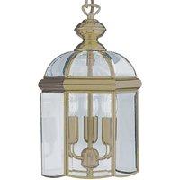 Searchlight Hanging lamp Arlind, 22 cm, antique brass