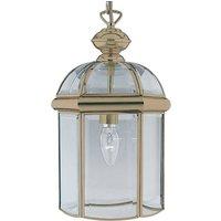 Searchlight Hanging lamp Arlind, 18 cm, antique brass