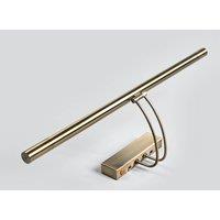 Searchlight Piktura LED picture light, antique brass