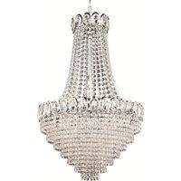 Searchlight Elegant Crystal chandelier