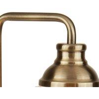 Searchlight Bistro II table lamp, antique brass