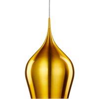 Searchlight Vibrant - shimmering gold hanging light