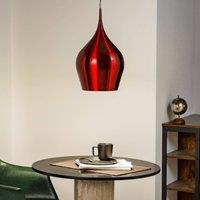 Searchlight Wine red Vibrant hanging light