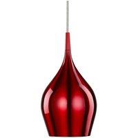 Searchlight Vibrant hanging light 12 cm, red