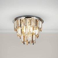 Searchlight Clarissa ceiling light with crystals