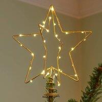 Sirius Christmas Top LED decorative light, gold