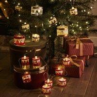 Sirius Decorative pendant Elly with LED, 7 cm, red