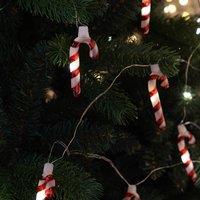 Sirius Hannah Candy Cane red LED fairy lights