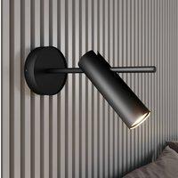 SIGMA Leda 1 wall spotlight, 1-bulb, black