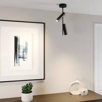 SIGMA Leda 2 downlight, 2-bulb, black