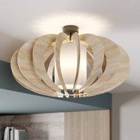 SIGMA Ceiling light Modern A L with wooden slats 60 cm