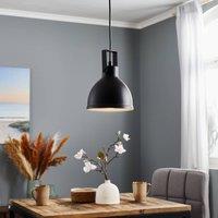 SIGMA Trial pendant light, 1-bulb, black/gold