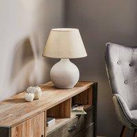 ONLI Sfera table lamp, height 53 cm, cement/grey