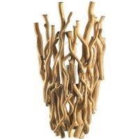 ONLI Agar wall light with wooden lampshade