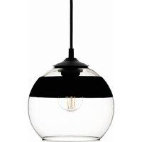 Solbika Lighting Hanging light Monochrome Flash clear/black 20cm