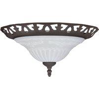 Trio Lighting RUST ceiling light in an antique design