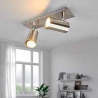 Trio Lighting Dora 2-bulb halogen ceiling spotlight