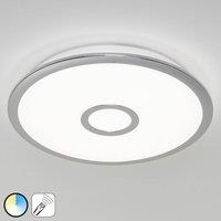 Trio Lighting LED ceiling lamp Osaka with memory function