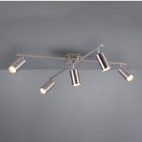 Trio Lighting Marley downlight, matt nickel 5-bulb