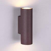 Trio Lighting Wall lamp Marley 2-bulb rust