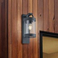 Trio Lighting Sambesi outdoor wall lamp with a twilight sensor