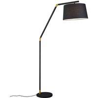 Trio Lighting Tracy floor lamp, black