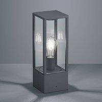 Trio Lighting Garonne pillar lamp in anthracite
