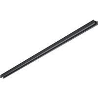 Trio Lighting dUOline 2-phase track, black matt, 100cm