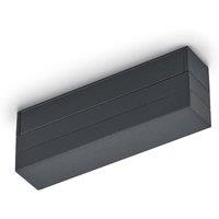 Trio Lighting DUOline universal power feed, two-circuit, black