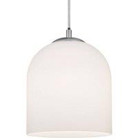 Trio Lighting DUOline Ontario pendant light, two-circuit track, E14, glass