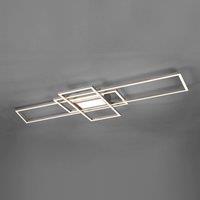Trio Lighting Irvine LED ceiling lamp 3,000-6,500 K, matt nickel