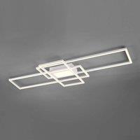Trio Lighting Irvine LED ceiling lamp 3,000-6,500 K, matt white