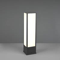 Trio Lighting Fuerte LED pillar light, aluminium, IP54